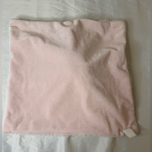 Mud Pie Lovey Unicorn Gold Horn Off White Fur Plush Pink Under Security Blanket - Picture 9 of 12